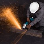 DGA700Z CORDLESS ANGLE GRINDER(180MM/TRIGGER SWITCH/BL)(18VX2)