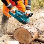 UC020GZ CORDLESS CHAIN SAW(NO SAW CHAIN/SPROCKET 3/8″/BL)(40V MAX)