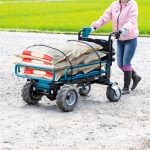 DCU604Z CORDLESS POWERED WHEELBARROW(FRAME CARRIER/BL)(18VX2)