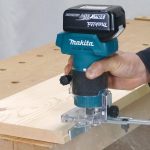 DRT52Z CORDLESS TRIMMER (6.35MM/1/4″, 9.5MM/3/8″/BL)(18V)